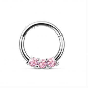 Segment Nose Ring - Septum Clicker Nose Ring